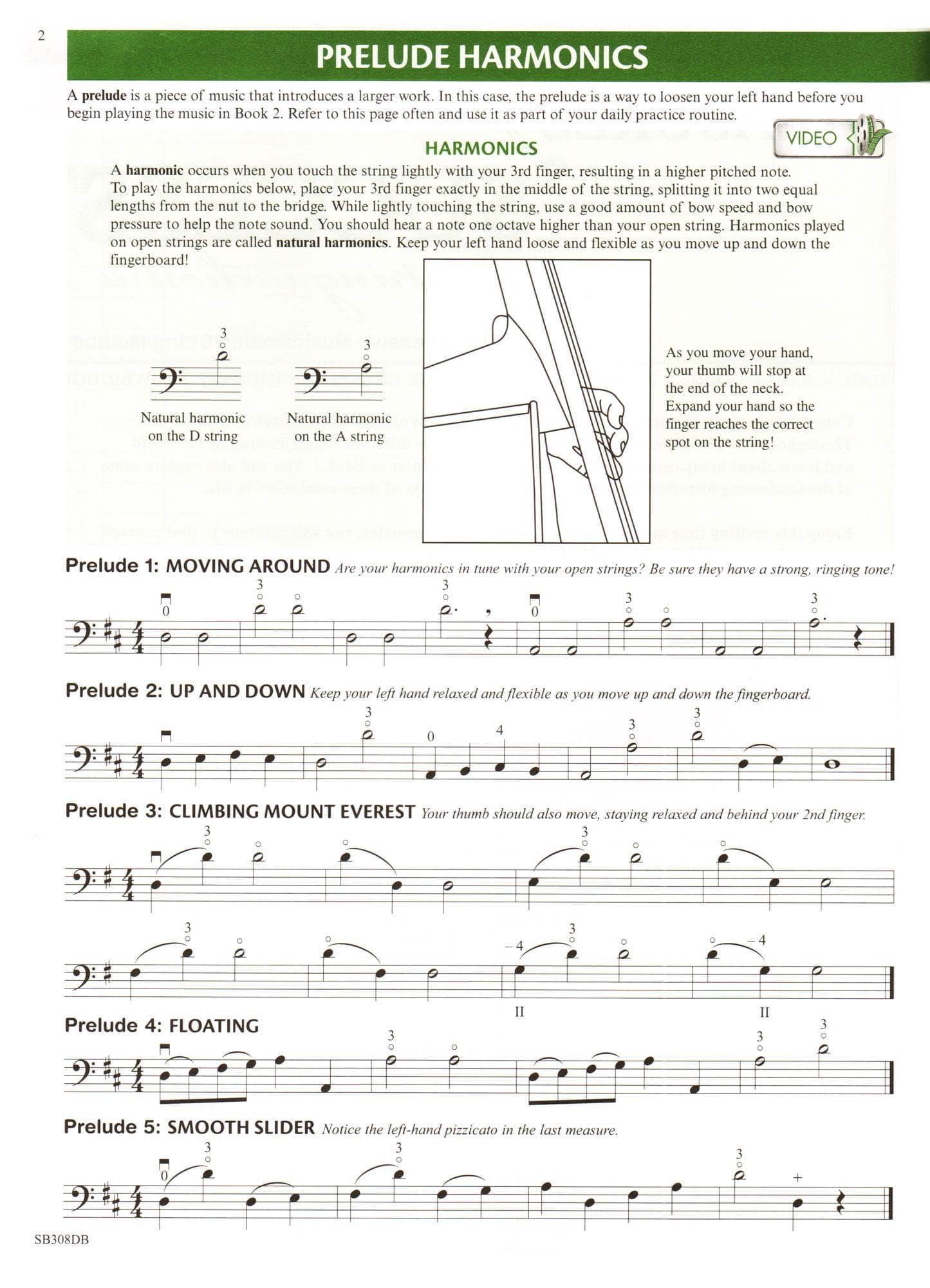 Measures of Success for String Orchestra - by Barnes, Balmages, Gruselle, Trowbridge - for Bass - Book 2 with DVD - FJH