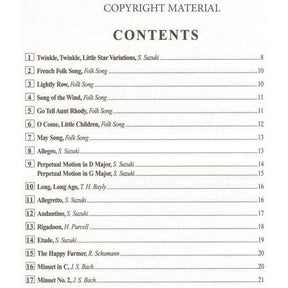 Suzuki Cello School, Volume 1