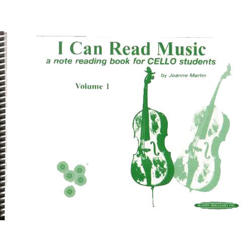 Martin, Joanne - I Can Read Music, Volume 1 - Cello - Alfred Music Publishing