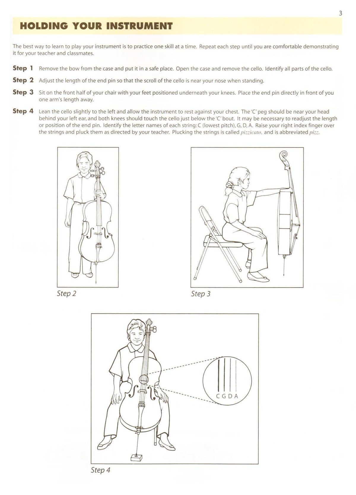 Essential Elements Interactive (formerly 2000) for Strings - Cello Book 1 - by Allen/Gillespie/Hayes - Hal Leonard Publication