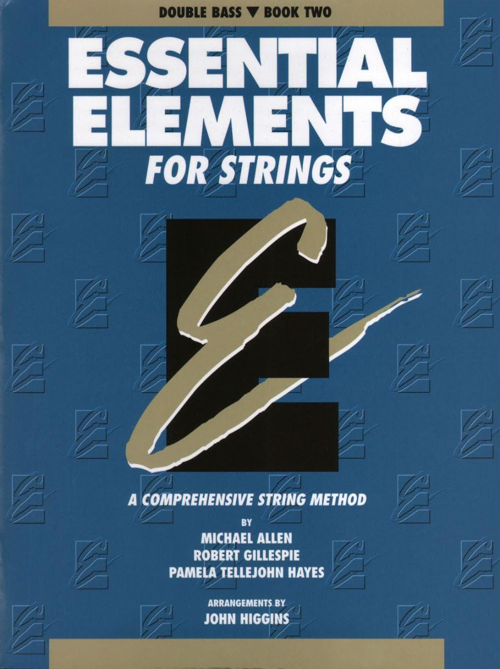 Essential Elements for Strings, Book 2 - Bass - by Allen/Gillespie/Hayes - Hal Leonard Publication