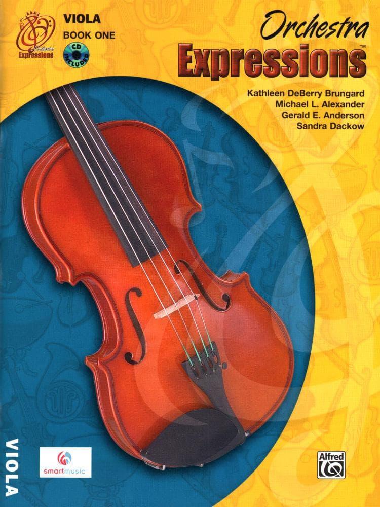 Orchestra Expressions Book 1, Viola Book and CD By Kathleen Brungard and Gerald E Anderson Published by Alfred Music Publishing