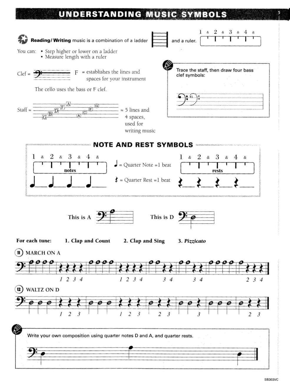 New Directions for Strings, Cello - Book 1 - Published by The FJH Music Company Inc