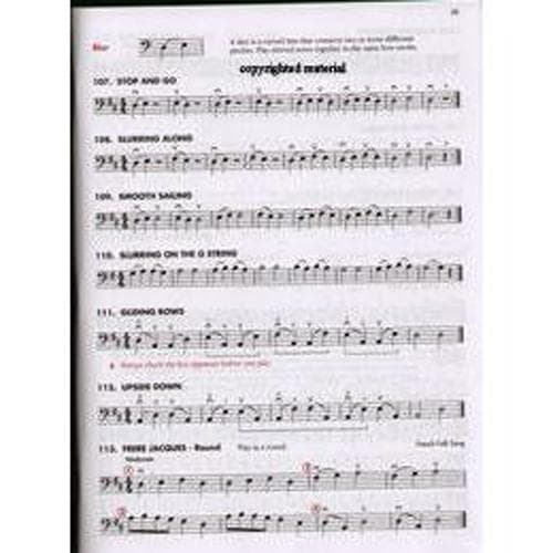 Essential Elements for Strings, Book 1 - Bass - by Allen/Gillespie/Hayes - Hal Leonard Publication