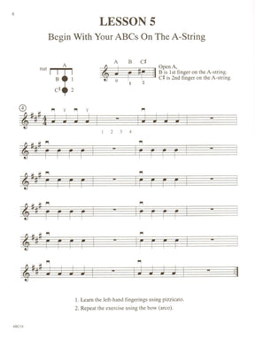 Rhoda, Janice Tucker - The ABCs of Violin for the Absolute Beginner, Book 1 - with Online Audio & Accompaniment - Carl Fischer Edition